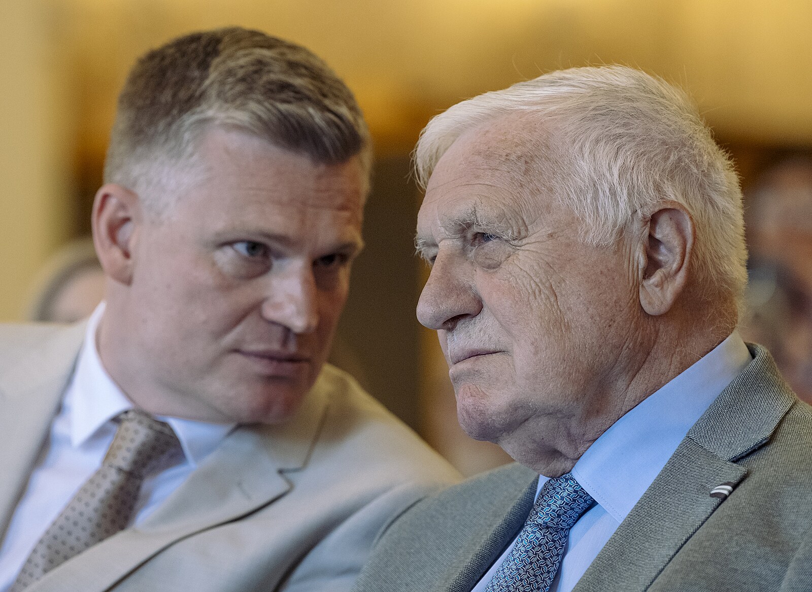 Macinkovi v politice neradím, spor o Turka ale musí přestat, vyzývá Klaus