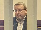 Brn�nsk� soudce Roman Kafka u Okresn�ho soudu v Ostrav� (10. dubna 2025)
