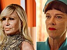 Donatella Versace a Judy Davisová