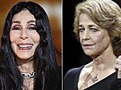 Cher a Charlotte Ramplingová