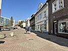 Rooseveltova ulice v Litvnov (duben 2025)