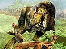 Jan Sov�k byl zn�m� ilustracemi prav�k�ch zv��at, zejm�na dinosaur�.