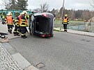 Dopravn nehoda na frdlantskm most pes Smdou (11. dubna 2025)