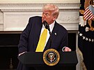 Prezident Donald Trump vyzývá guvernérku Janet Millsovou kvli transgender...