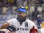 Michal epík po tetím gólu Sparty.