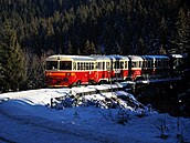 Souprava na ozubnicové dráze na cest� z Harrachova do Ko�enova (28. prosince...