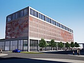 Vizualizace nové výpravní budovy vlakového nádraí ve Zlín (duben 2025)