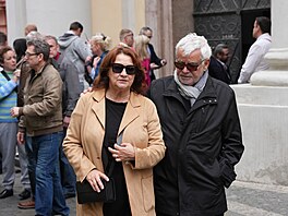 Poslední rozlou�ení s Ani�kou Slová�kovou je u konce. Na snímku Zlata Adamovská...