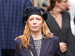 Poslední rozlou�ení s Ani�kou Slová�kovou. Na snímku Bára �t�pánová (15. dubna...