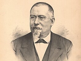 Zakladatel muzea Vojt�ch Náprstek (1826 � 1894).