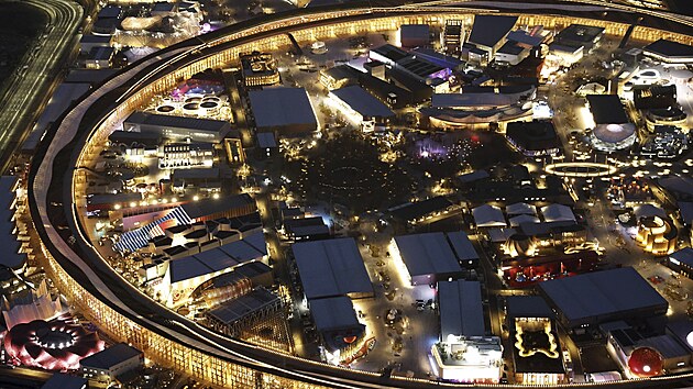 V de�tiv� �sace za�alo Expo 2025. (13. dubna 2025)
