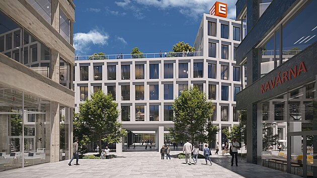 Dva objekty, ve kterých bude na Smíchov� �EZ sídlit, navrhla architektonická...