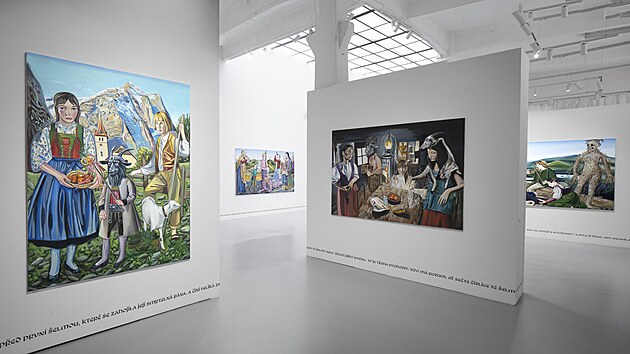 V�stava Zjeven� um�lce Jana Vytisky potrv� v hole�ovick� Trafo Gallery do 25. kv�tna 2025.