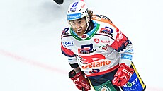 Pardubický kapitán Luká Sedlák se raduje z úvodní branky.