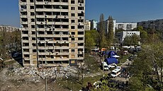 Následky ruského ostelování (18. dubna 2025)