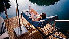 Z wellness rezortu Therme Laa v Rakousku