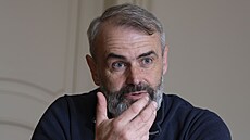 Robert �lachta, p�edseda hnutí P�ísaha. (11. dubna 2025)