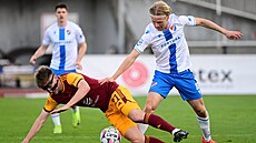 Ostravský Mat�j �ín bojuje o mí� v utkání s Duklou.