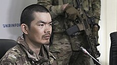 Wang Kuang-�ün, �ínský ob�an bojující po boku ruských voják�, který byl zajat...