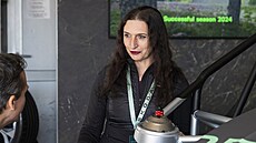 Andrea Hlavá�ek, vývojá�ka ve �koda Motorsport