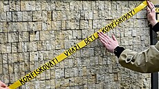 Demonstrace na podporu konfiskace ruského majetku a proti �í�ení ruské kultury...