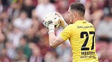 Mladoboleslavský branká� Ale� Mandous