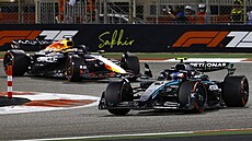 Andrea Kimi Antonelli na trati Velké ceny Bahrajnu