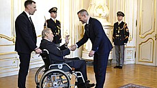 Bývalý prezident Milo Zeman navtívil souasnou hlavu Slovenska Petera...