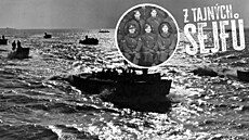 Roku 1941 se potkali serant Peter King (na malém snímku vlevo) a erstv...