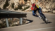 �eský cyklista Mathias Vacek.