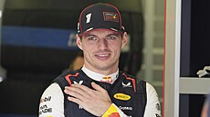 Nizozemský pilot Max Verstappen p�ed Velkou cenou Bahrajnu.