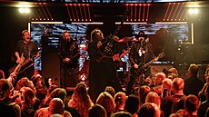 Skupina Lucie na speciálním koncertu v OX Club v Praze (9. dubna 2025)