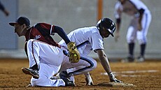 Juan Cruz Zara na Interkontinentálním poháru proti eskému týmu v roce 2018.