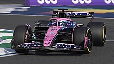 Francouz Pierre Gasly b�hem prvního tréninku na Velkou cenu Saúdské Arábie.