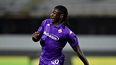 Moise Kean slaví branku Fiorentiny.