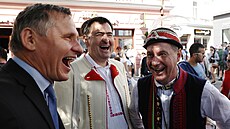 Petr Gazdík z hnutí STAN a lidovec Ji�í �unek v roce 2017