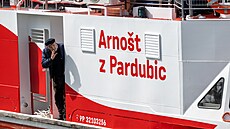 Výletní lo Arnot z Pardubic po tíleté oprav opt pepravuje cestující.