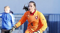 Barbora Votíková p�i svých za�átcích v reprezentaci