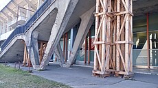 Podep�ené schodi�t� Strahovského stadionu. 20. léta 21. století.