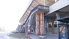 Podep�ené schodi�t� Strahovského stadionu. 20. léta 21. století.
