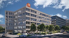 Dva objekty, ve kterých bude na Smíchov� �EZ sídlit, navrhla architektonická...