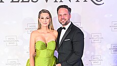 Sandra Pospíilová a její manel Pavel Pospíil (22. února 2025)