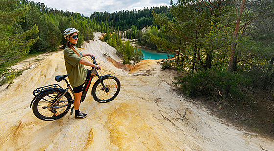 Podle Václava Dvo�áka, spoluzakladatele Lectronu, je komfort kola (na snímku...