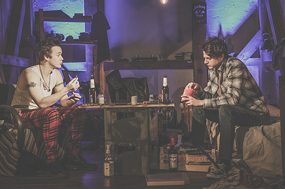 Daniel Kadlec a Tomá� Dalecký v p�edstavení Kurt a Sid