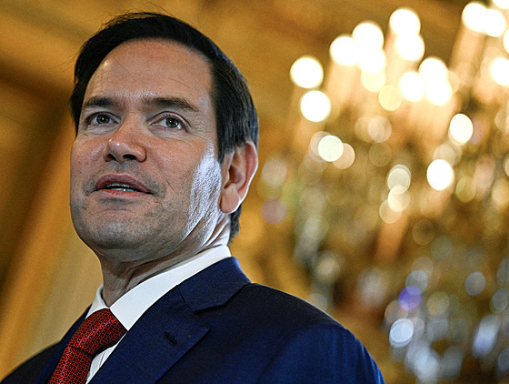 Americký ministr zahranií Marco Rubio (17. dubna 2025)