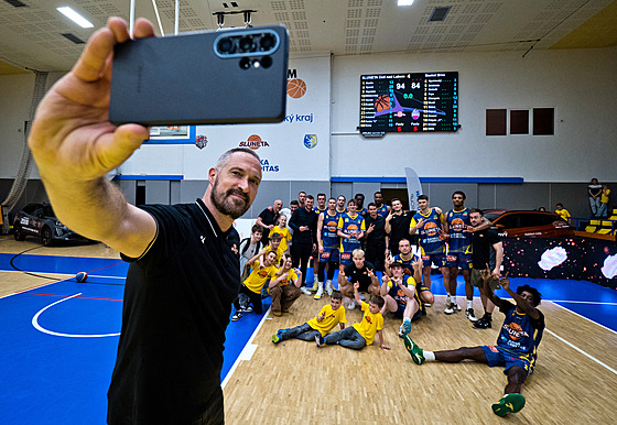 Ústí nad Labem, 20. 4. 2025. Basketbalová liga NBL, Sluneta Ústí nad Labem -...