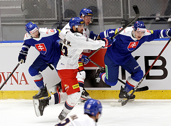 Úto�níci Pavel Kousal a Michael �pa�ek se dostali mezi slovenské protihrá�e...