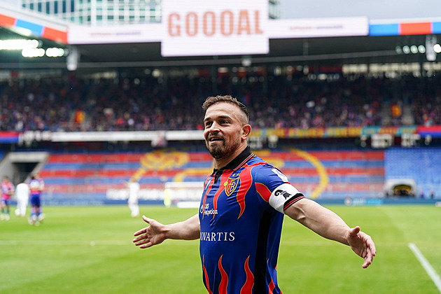 Nejlepší sezona ve třiatřiceti? Basilej táhne k titulu famózní navrátilec Shaqiri