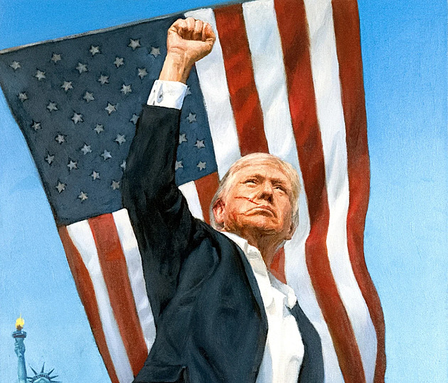 Tajemný dar od Putina odhalen. Trump dostal svůj portrét od mistra snových vizí
