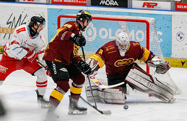 Jihlava - Olomouc 0:3. Čtyři zápasy, čtyři vítězství a Hanáci zůstávají v extralize